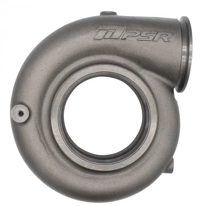 Pulsar PSR PRO turbine housing for PRO88 turbo

T6 divided inlet turbo housing by Pulsar

Cast stainless steel housing for Pulsar PRO98 turbo

High-performance turbine housing for drag racing

PRO106 turbo housing with T6 flange by Pulsar

Pulsar PSR PRO series turbine housing side view

Turbo housing with optimized volute contours

Race-spec housing for high-boost turbo setups

Pulsar T6 open inlet turbo housing for PRO series

Close-up of cast stainless steel PRO turbo housing

