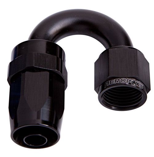Aeroflow 10An Taper Series 180 Degree AF106-10BLK
