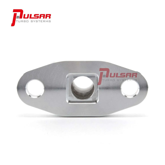 Pulsar Turbos - PSR -10 AN Extended Oil Drain Flange Install Kit for T4 Turbo