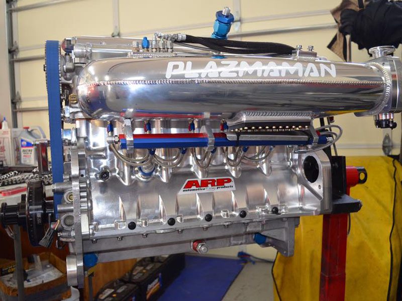 2JZ Race Series Billet Inlet Manifold - 12-Inj (Single Rail)