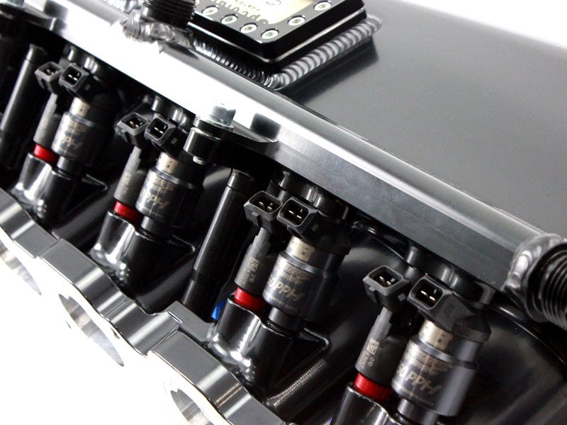 2JZ Race Series Billet Inlet Manifold - 12-Inj (Single Rail)