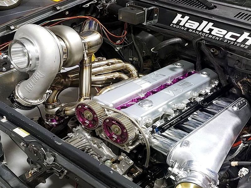 2JZ-GE "N/A Head" Billet Inlet Manifold - 6 Injector