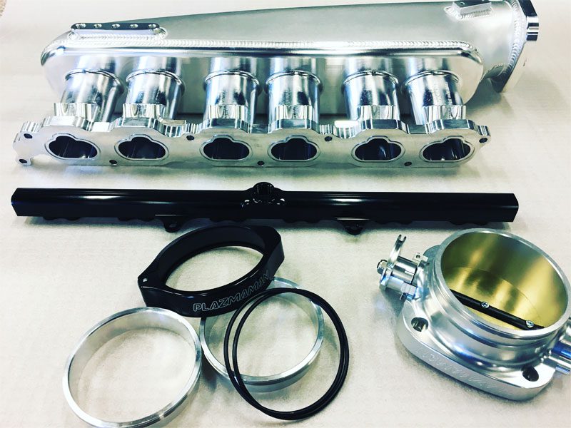 2JZ Race Series Billet Inlet Manifold - 12-Inj (Single Rail)