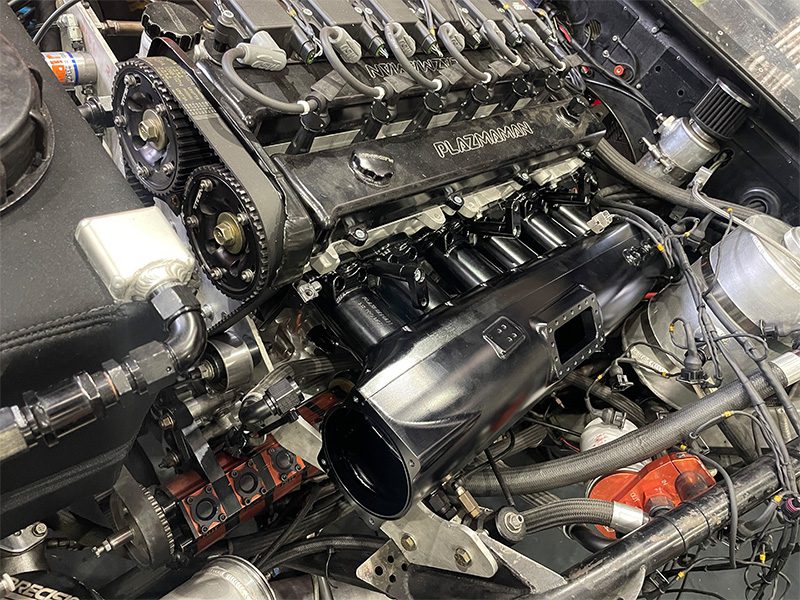 2JZ GTE PRO RACE Billet Intake Manifold