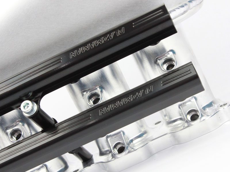 2JZ GE "NA Head" Billet Intake Manifold - 12-Inj (Twin Rail)