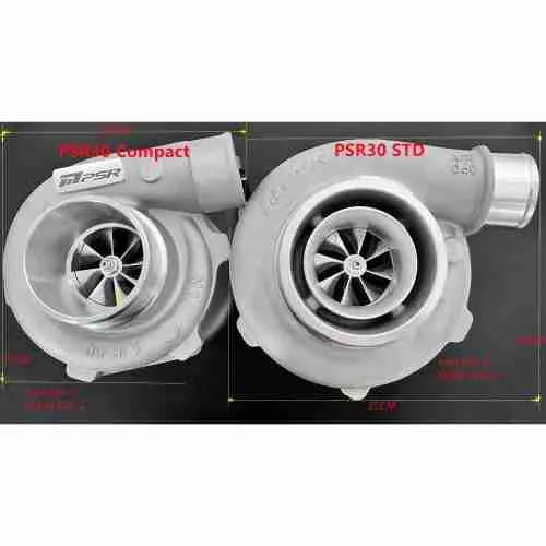 Pulsar Turbos - PULSAR PSR3076 GEN2 Compact Dual Ball Bearing Turbocharger