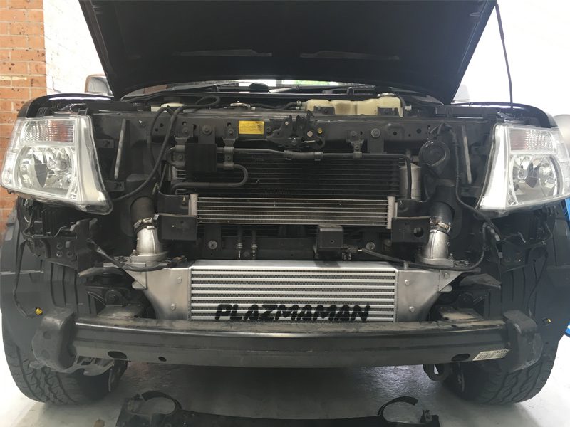Pathfinder Ti 550 Upgrade Tube & Fin Intercooler Kit