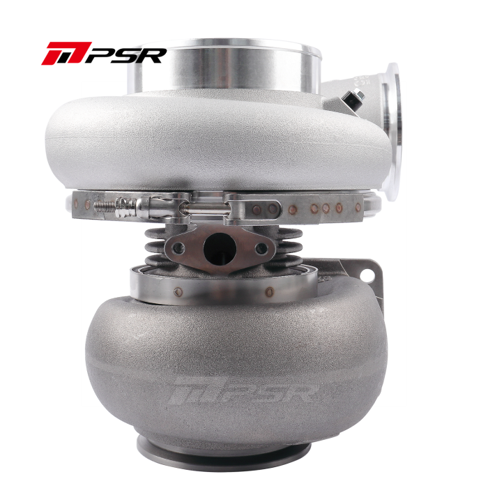 Pulsar PSR PTE 8085E ball bearing turbocharger with 80mm billet wheel

Dual ceramic ball bearing turbo for up to 1600 horsepower

85mm Inconel turbine on Pulsar 8085E turbocharger

T4 twin scroll and V-band housing options for Pulsar 8085E

Precision Turbo compatible 8085E turbocharger upgrade

