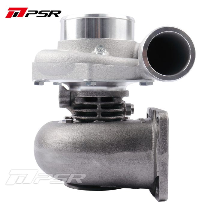 Pulsar 6870E ball bearing turbocharger – high horsepower upgrade

Billet 11-blade compressor wheel in Pulsar 6870E turbo

T4 twin scroll turbo option for Pulsar 6870E

V-band Pulsar turbo setup – up to 1100HP support

Dual ball bearing turbo for performance builds