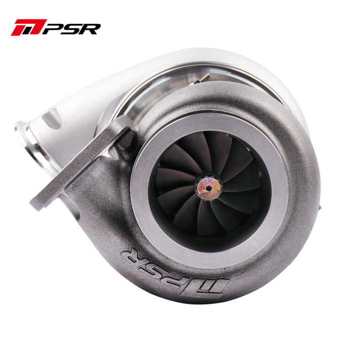 Pulsar PSR PTE 8085E ball bearing turbocharger with 80mm billet wheel

Dual ceramic ball bearing turbo for up to 1600 horsepower

85mm Inconel turbine on Pulsar 8085E turbocharger

T4 twin scroll and V-band housing options for Pulsar 8085E

Precision Turbo compatible 8085E turbocharger upgrade

