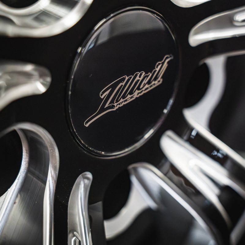 Illicit Race Wheels Black 'Eliminator' Rear Drag Wheels 15"x10" 3.5" BS | 5x120.65 5x4.75"
