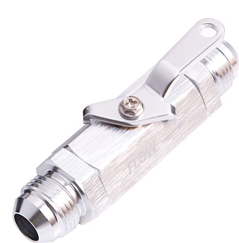 Aeroflow Shut Off Valve 8An Silver AF1000-08S