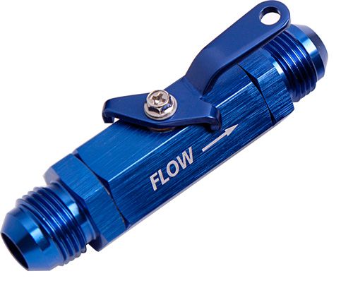 Aeroflow Shut Off Valve 12An Blue AF1000-12