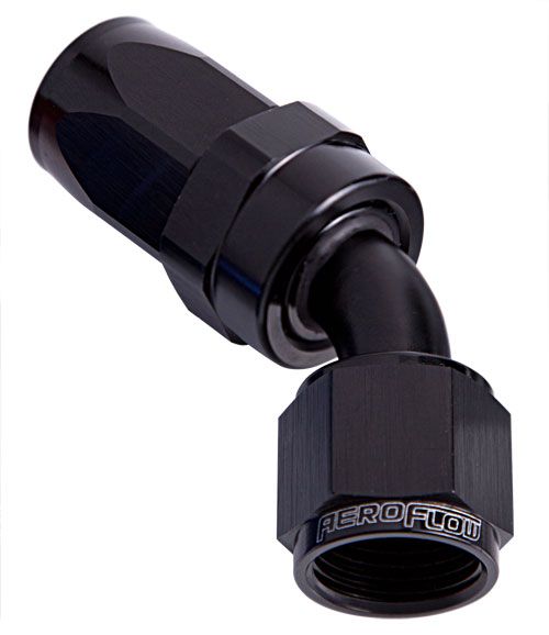 Aeroflow 20An Taper Series 45 Degree AF102-20BLK