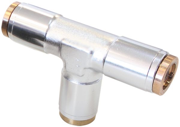 Aeroflow 1 4 Npt Tee 120 Series Nylon AF125-04S