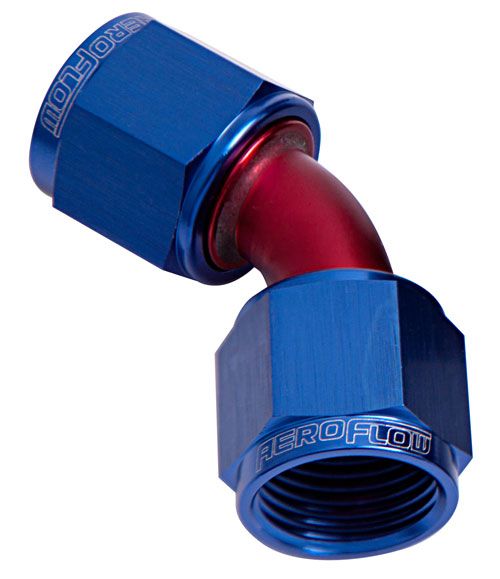 Aeroflow 45 Deg Female Flare 6An AF132-06