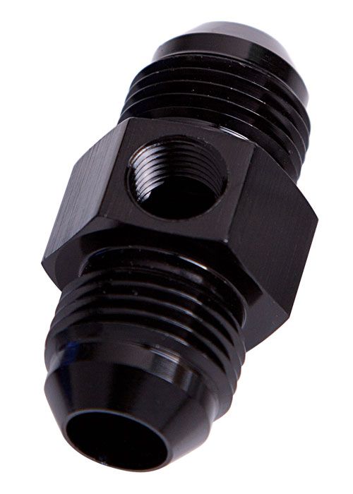 Aeroflow Straight Male Male 12An AF141-12BLK