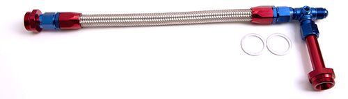 Aeroflow Holley Inlet Rail 8An AF160-08V