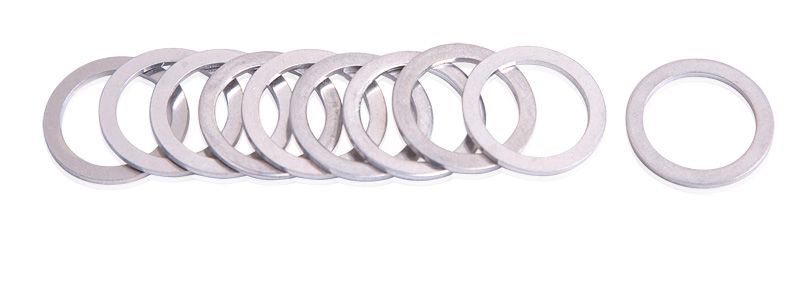 Aeroflow Alloy Crush Washer 7An 10Pk AF177-07