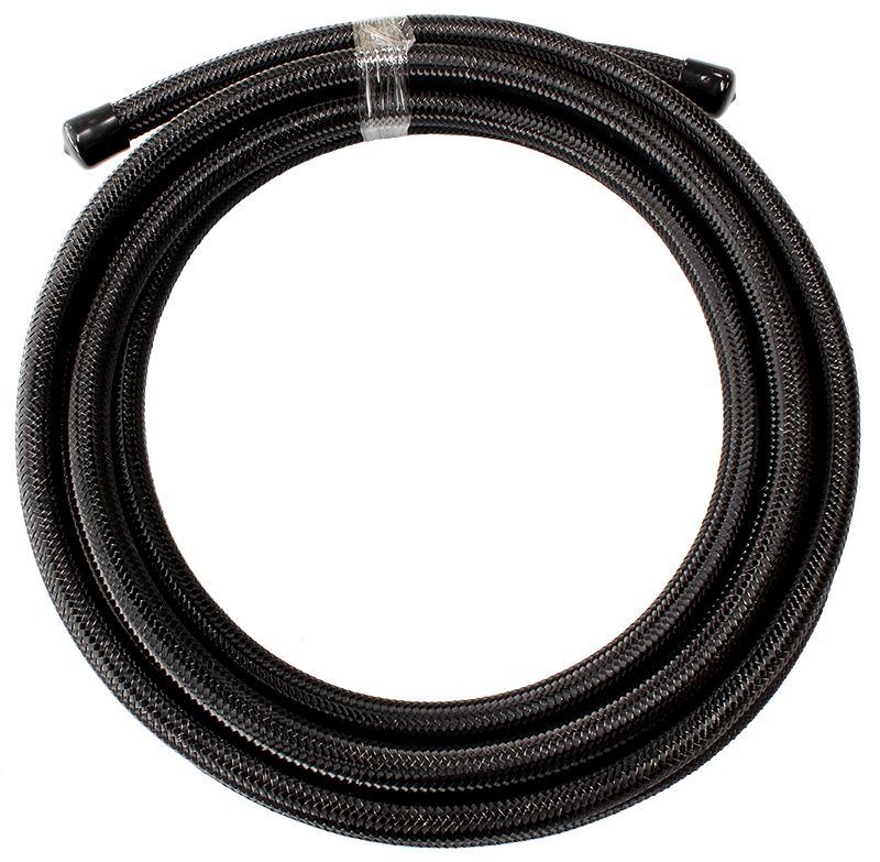 Aeroflow 3Mblk Ss Teflon Braided Hose 10An AF200-10-3MBLK