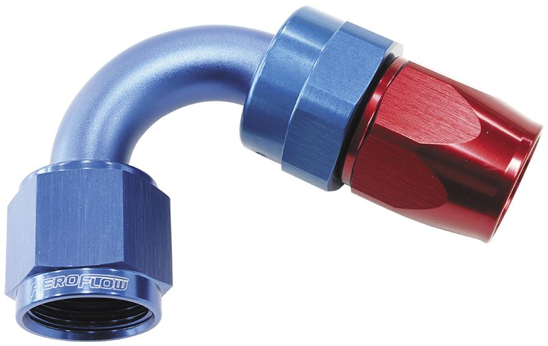 Aeroflow Alloy 120 Deg Hose End 6An AF204-06D