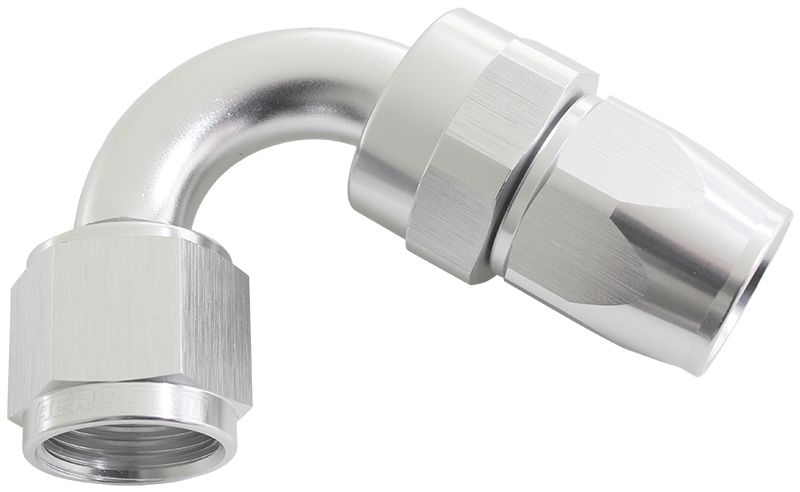 Aeroflow Alloy 120 Deg Hose End 16An AF204-16DS