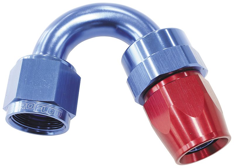 Aeroflow Alloy 150 Deg Hose End 10An AF205-10D