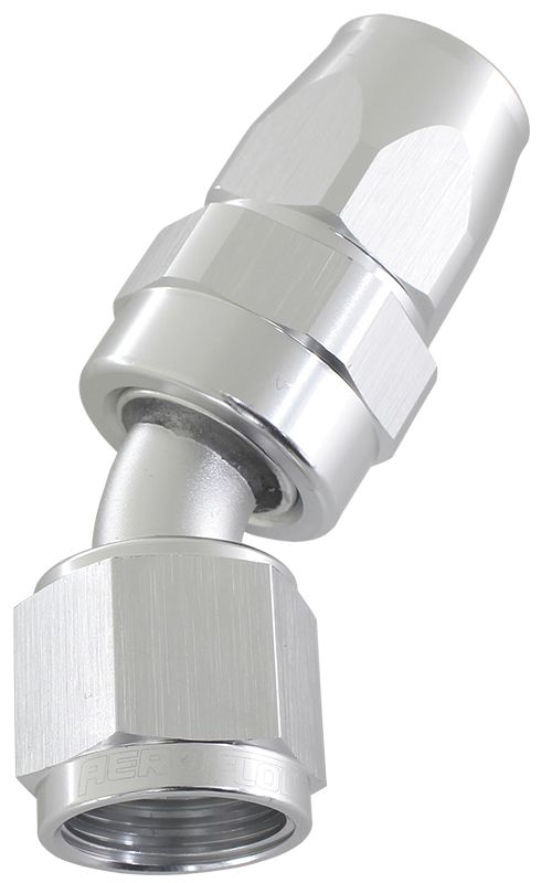 Aeroflow Alloy 30 Deg Hose End 10An AF207-10DS
