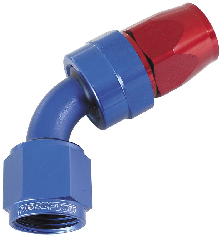 Aeroflow Alloy 60 Deg Hose End 10An AF208-10D
