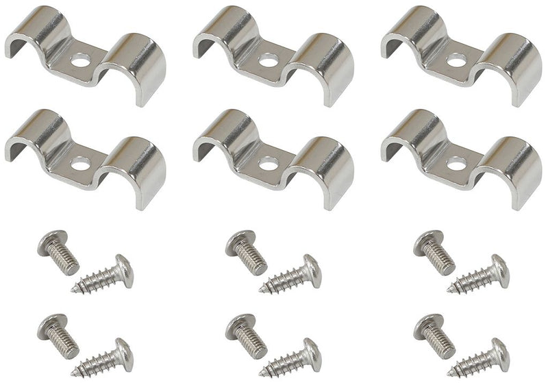 Aeroflow 05 Dual Hardline Clamps 1 X 5 16 AF300-06-05
