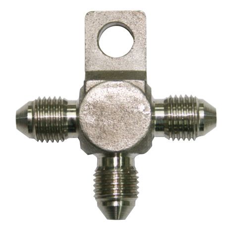 Aeroflow Stainless 3An Tee With Mount AF326-03
