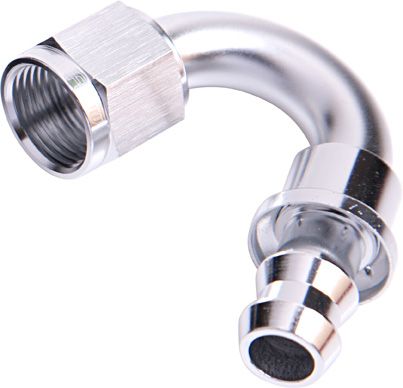 Aeroflow 150 Deg Push Lock End 8An AF405-08S
