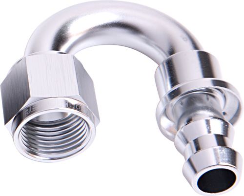 Aeroflow 180 Deg Push Lock End 6An AF406-06S