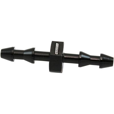 Aeroflow - Male to Male 3mm (1/8") Barb Push Lock Adapter AF410-01BLK