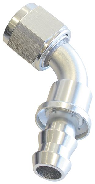 Aeroflow 60 Deg Push Lock End 8An AF418-08S