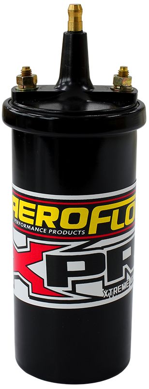 Aeroflow Black Round Male Coil AF4220-8223