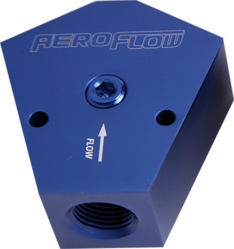 Aeroflow Fuel Block 3 4 3 4 In Out AF451-12