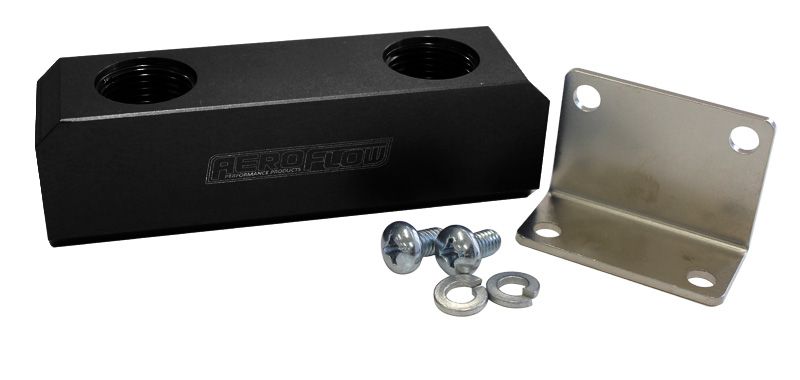 Aeroflow Fuel Block Log Type 8Orb AF452-08BLK