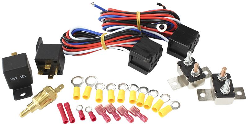 Aeroflow Twin Electric Fans Relay Kit AF49-1048