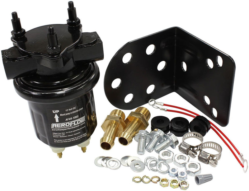 Aeroflow Compact Black Fuel Pump AF49-1065