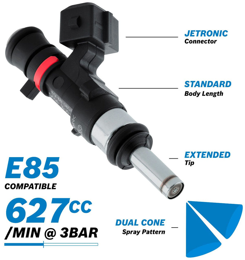 Aeroflow Bosch 627Cc Fuel Injector AF49-1904