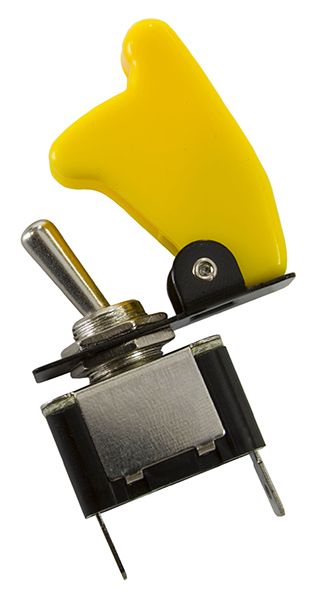 Aeroflow Yellow Covered Missile Switch AF49-5004