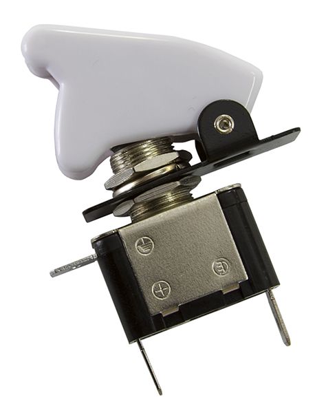 Aeroflow White Led Missile Switch AF49-5030