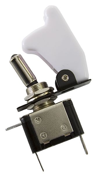 Aeroflow White Led Missile Switch AF49-5030