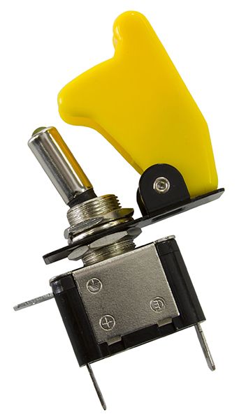 Aeroflow Yellow Led Missile Switch AF49-5040