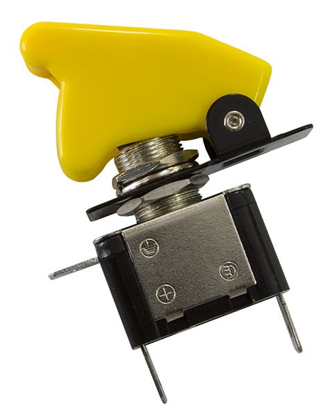 Aeroflow Yellow Led Missile Switch AF49-5040