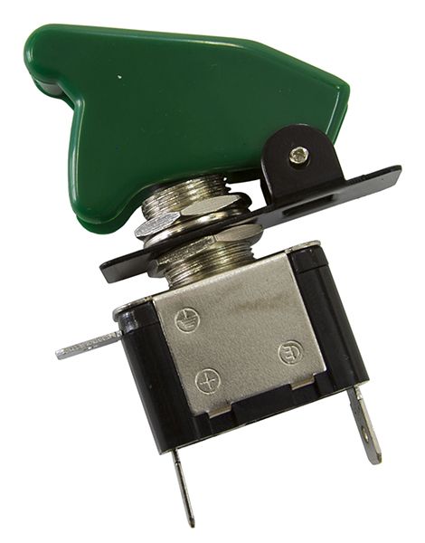 Aeroflow Green Led Missile Switch AF49-5055