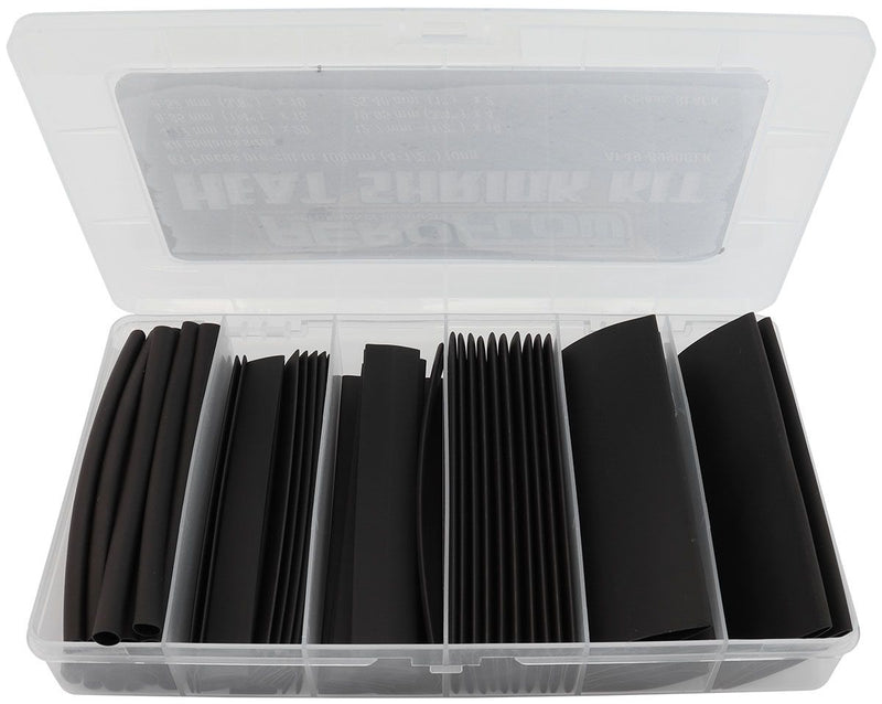Aeroflow Black Heat Shrink Kit AF49-8990BLK