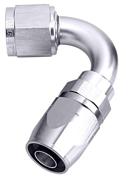 Aeroflow Alloy 120 Deg Hose End 10An AF504-10S