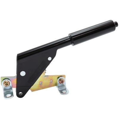Aeroflow - Floor Mount Handbrake - Black Finish, Round Grip Handle AF5070-1101BLK